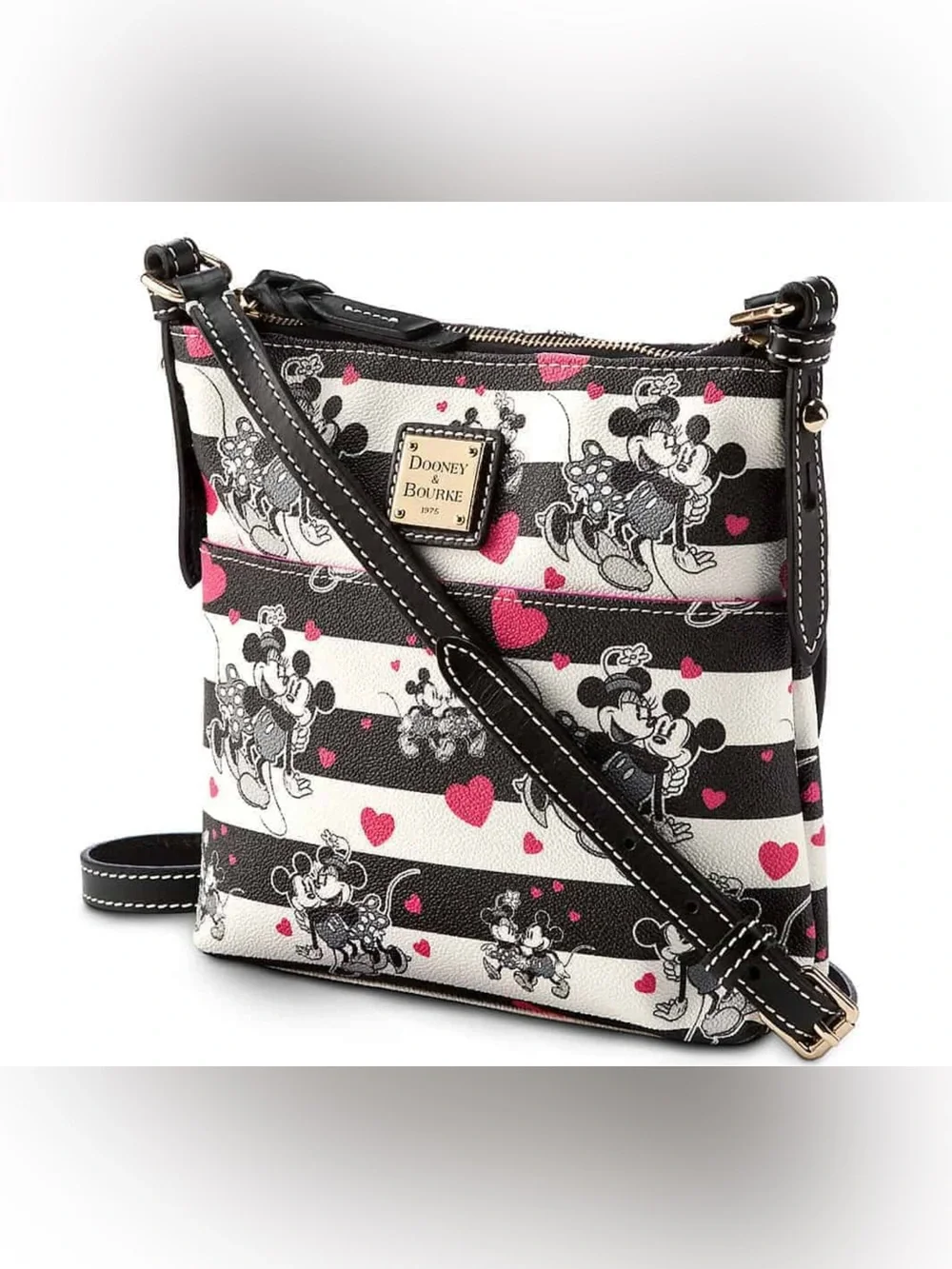 Dooney & Bourke X Disney Retired Sweethearts Mickey & Minnie Crossbody